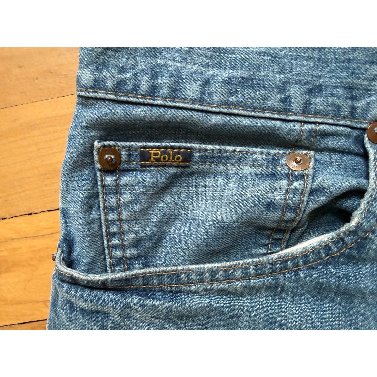 Polo Ralph Lauren Hampton Relaxed Straight Jeans - 34/32 - EUC