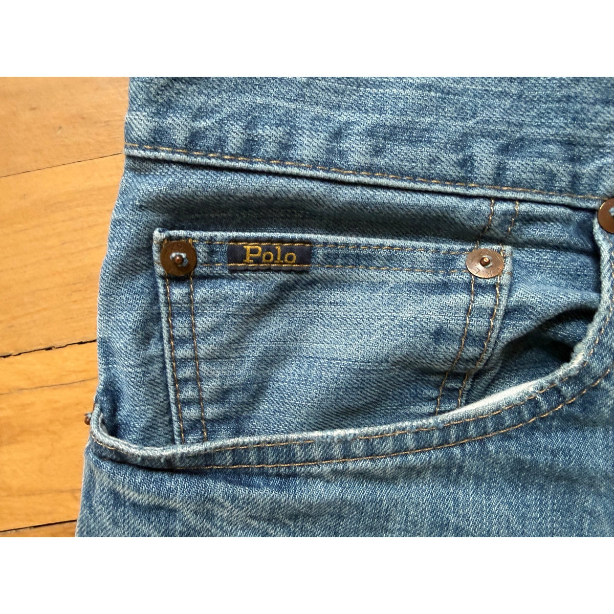 Polo Ralph Lauren Hampton Relaxed Straight Jeans - 34/32 - EUC