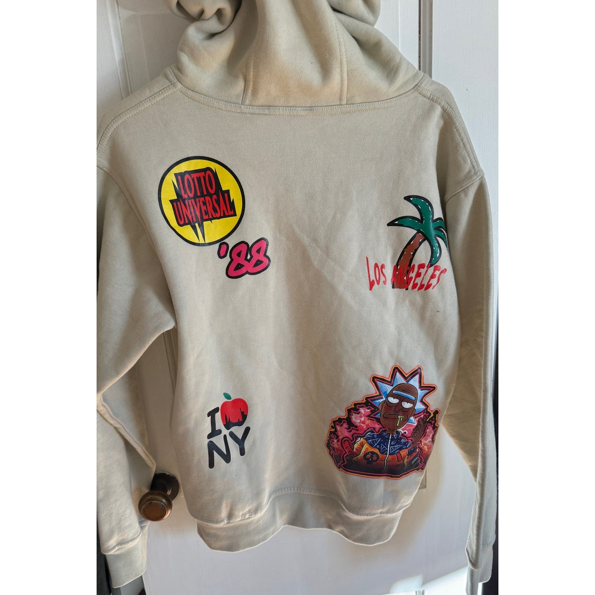 Vintage 1988 "Lotto Universe" World Tour Hoodie - Small