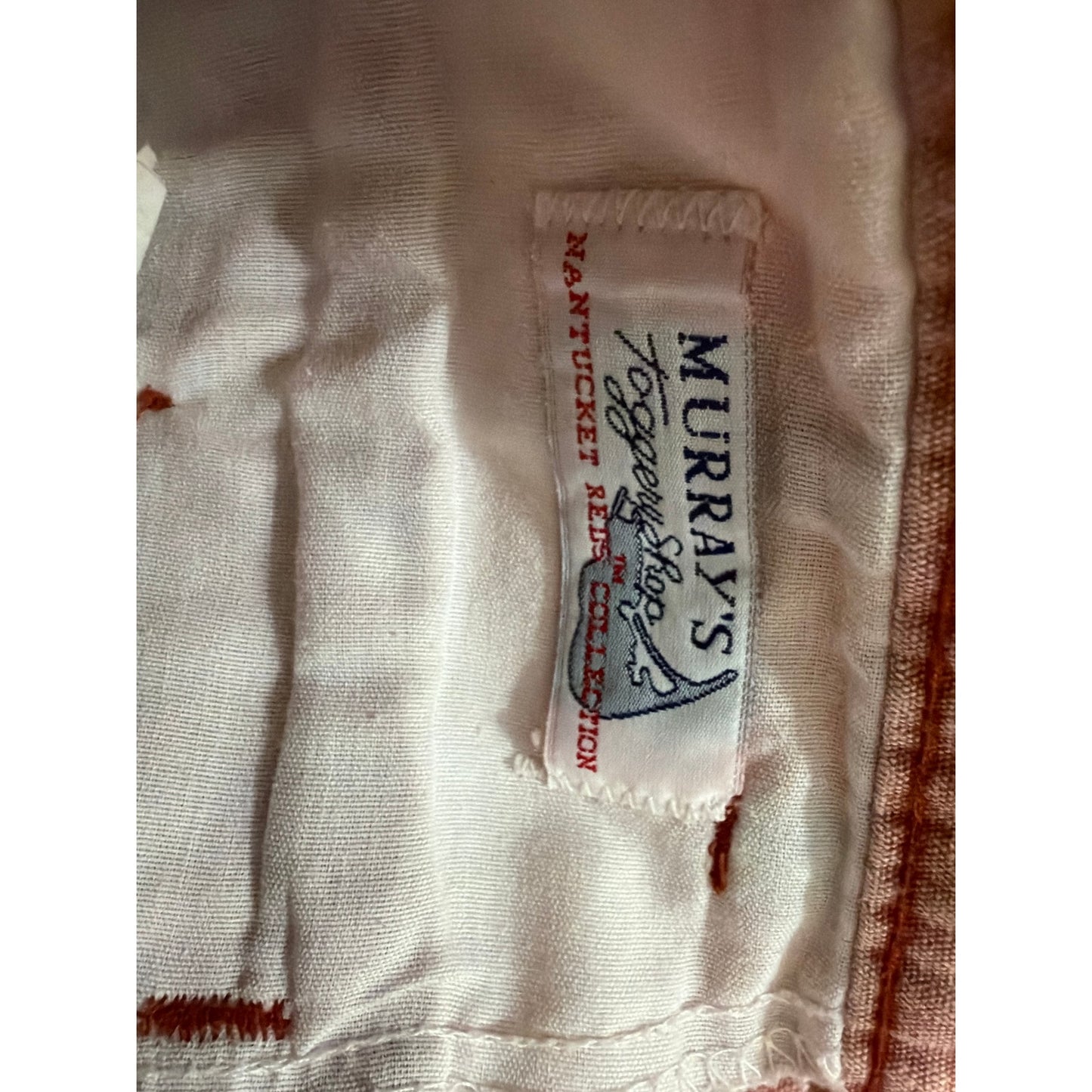 Murray's Toggery Shop Size 38 Salmon Mens Shorts