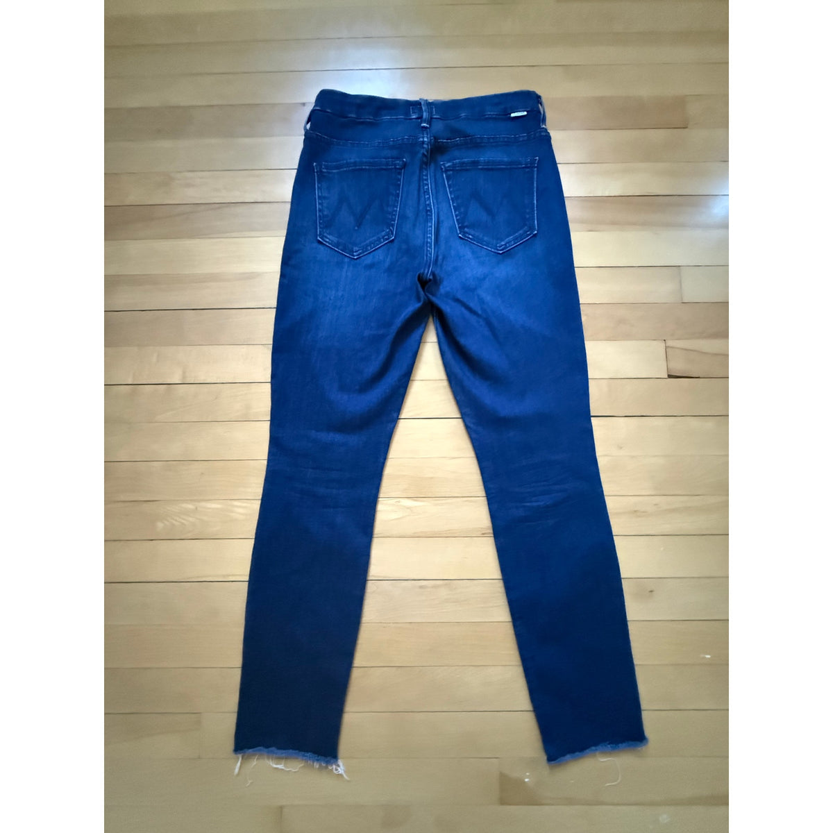 MOTHER The Pixie Ankle Fray Jeans Size 27 | City Sidewalks Wash EUC Skinny