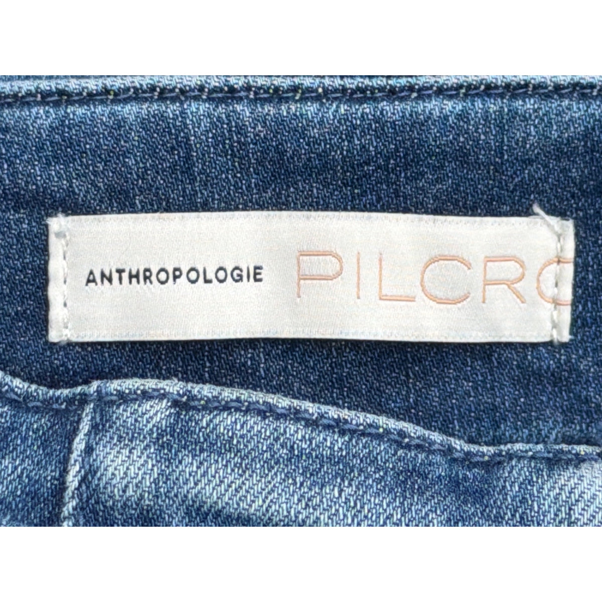Pilcro and the Letterpress High-Rise Skinny Jeans Light Wash Size 28