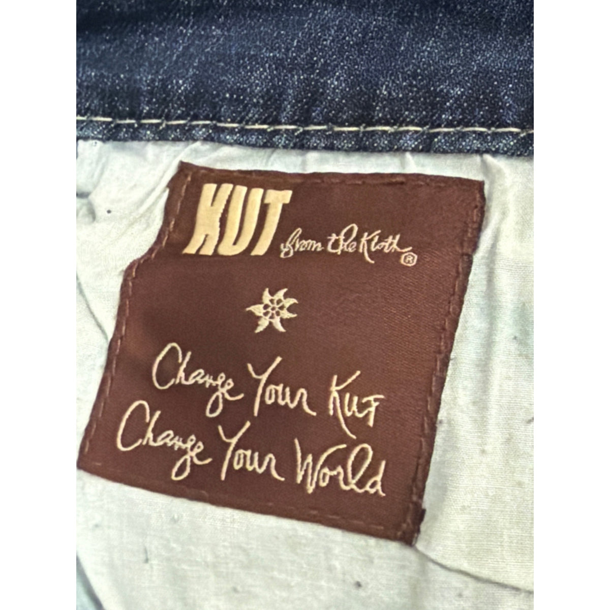 KUT from the Kloth Natalie Bootcut Jeans Size 8 Medium Dark Wash