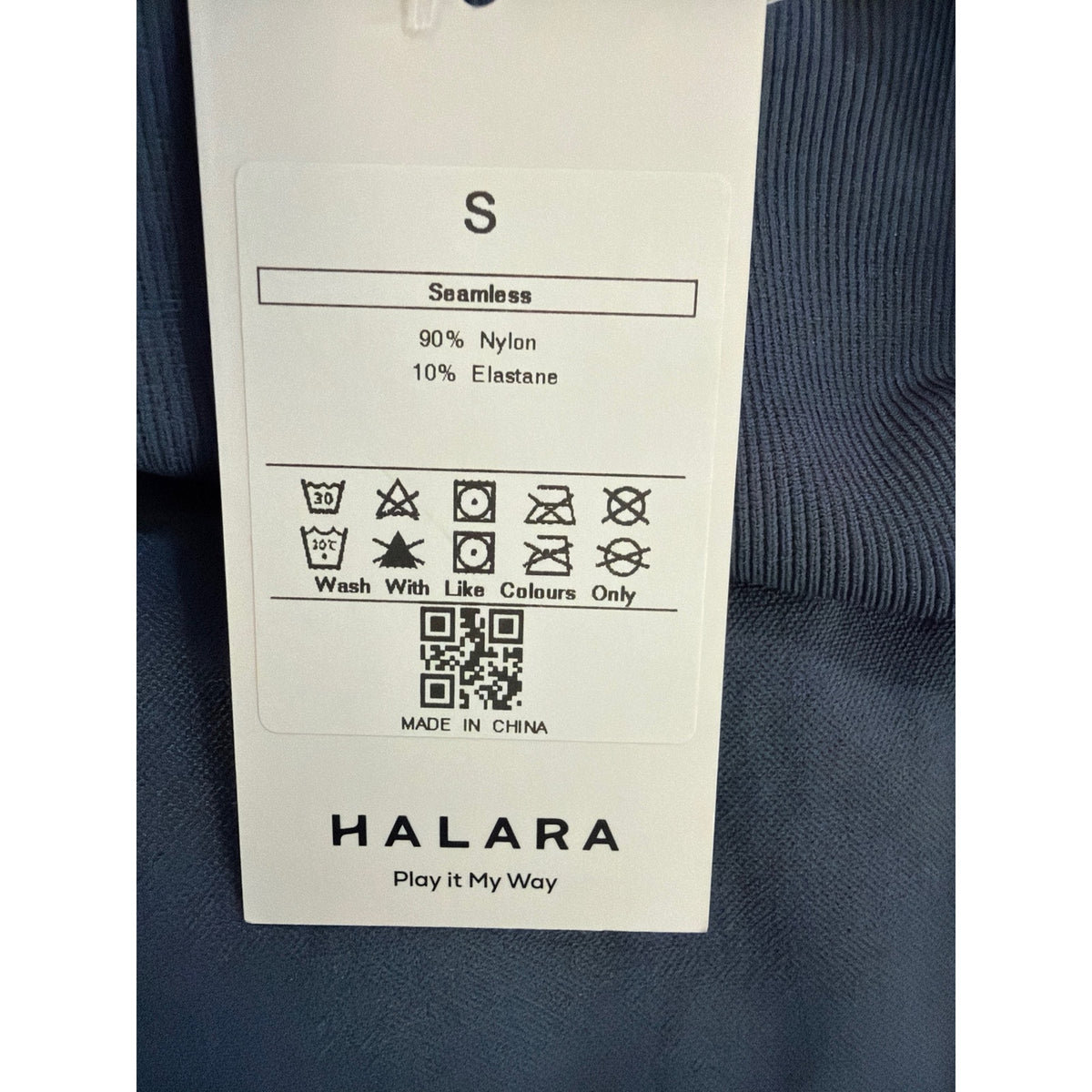 Halara Seamless Scrunch Leggings Charcoal Gray Small NWT