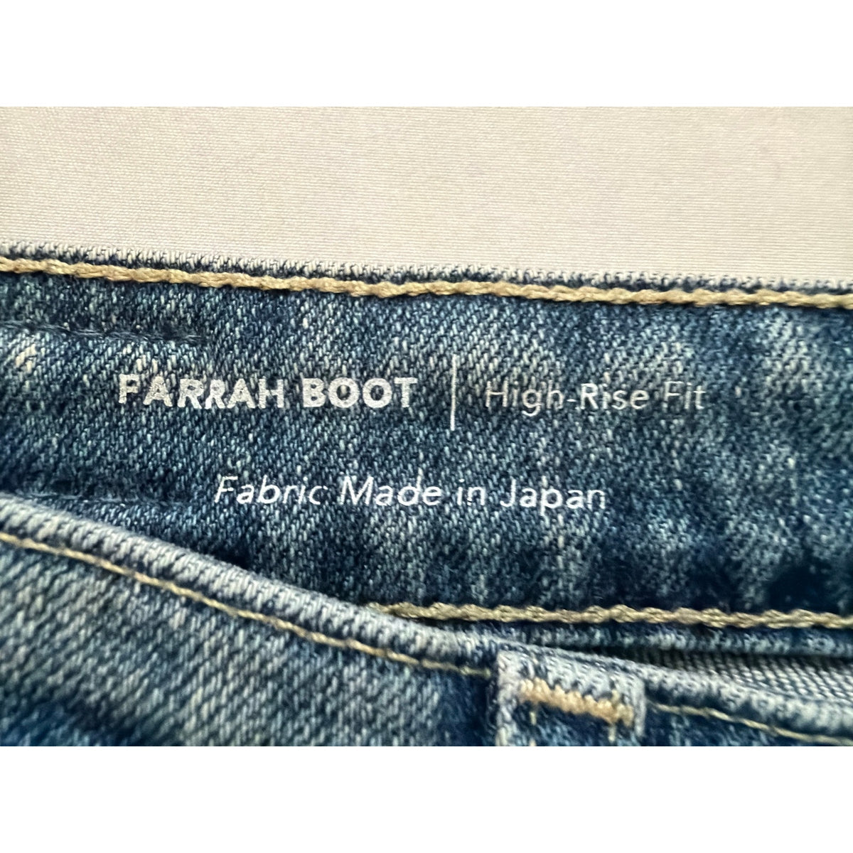 Adriano Goldschmied Size 26 Farrah Boot High Rise Blue Jean
