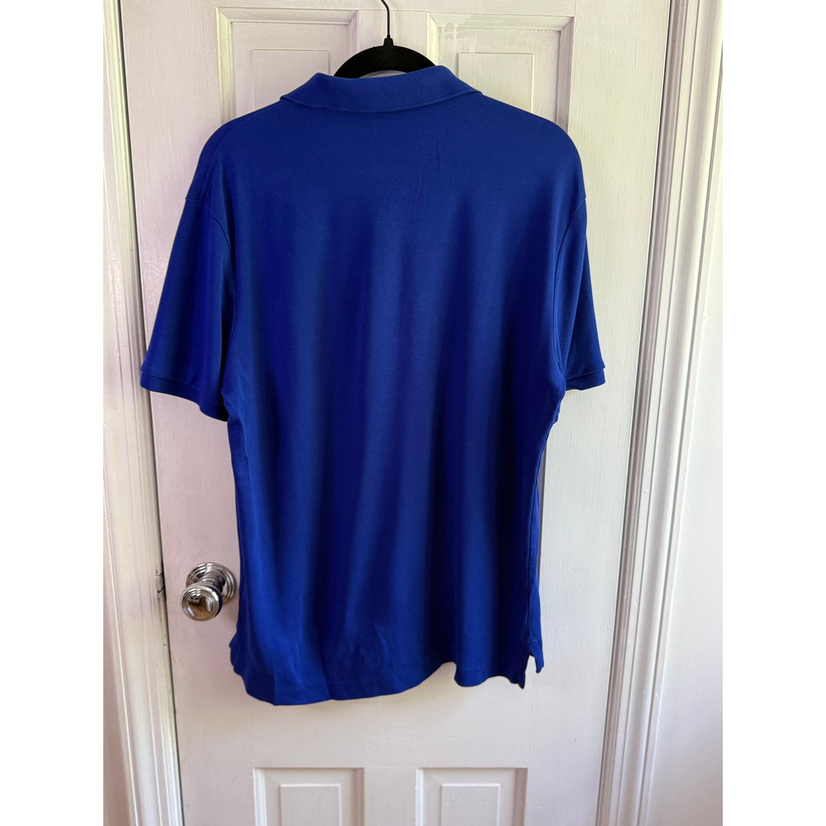Polo Ralph Lauren Polo Blue Shirt Men's Gold Pony - Medium - EUC