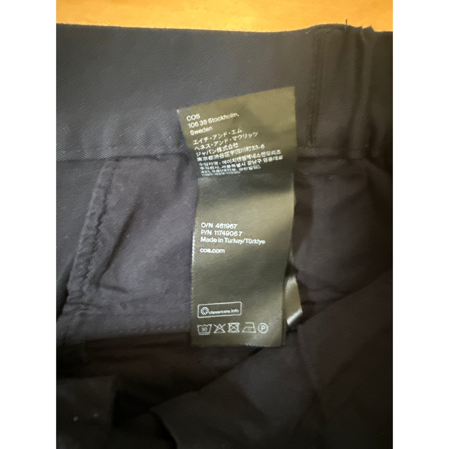 COS Navy Blue Shorts Size EU 50 / US 34 Minimalist EUC