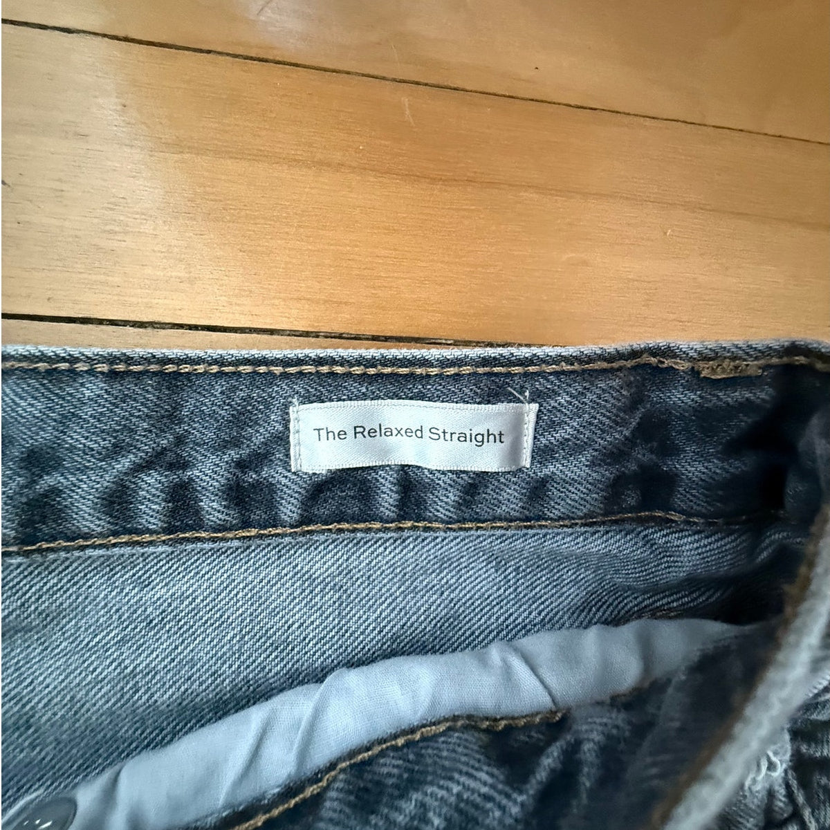 FRAME Le Jane Straight Wide Leg Jeans - Frayed Raw Hem - Size 27 - EUC