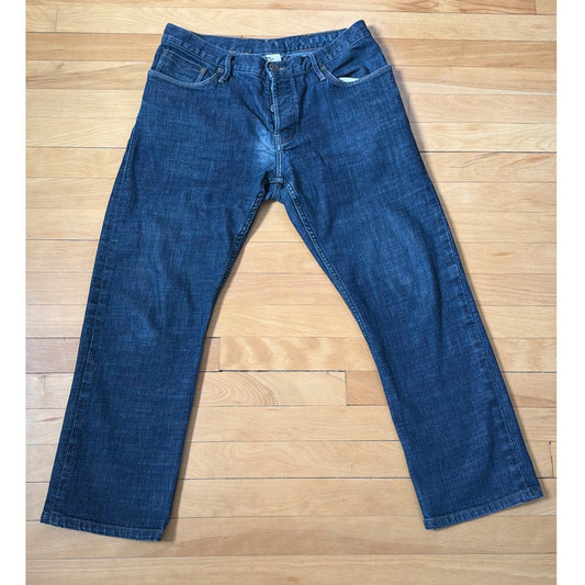 Burberry Brit Size 32 Dark Wash Mid Rise Straight Leg Jean