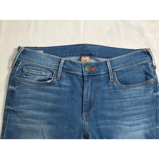 True Religion Size 30 Casey Low Rise Super Skinny Blue Jeans