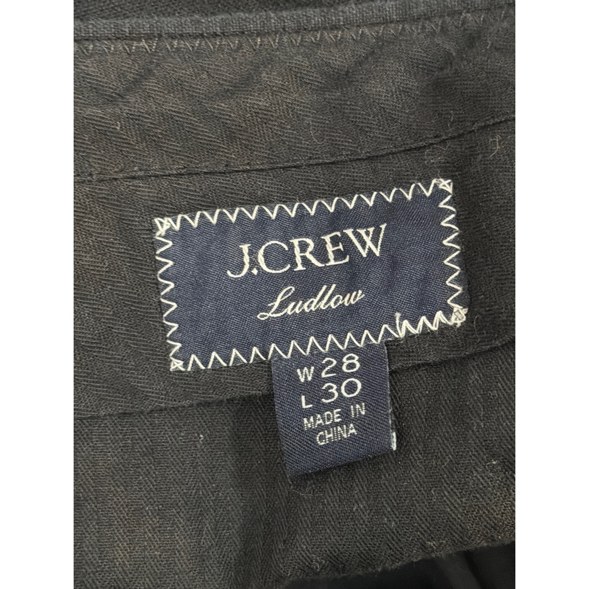 J. Crew Size 29T Dark Wash High Rise ToothPick Style Jean with Black Polka Dots