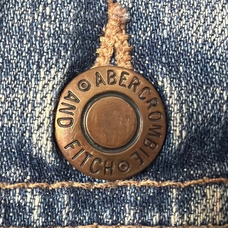 Abercrombie & Fitch Size 8 Stretch Cargo Low Rise Mini Shorts