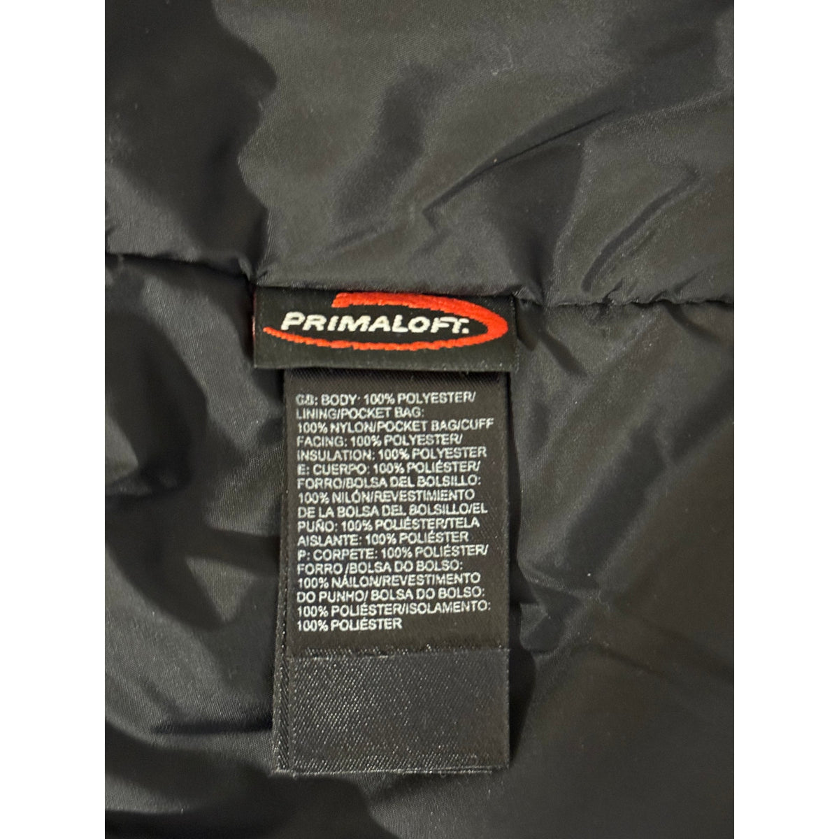 Northface Men's Black/Gray Jacket with hood- Medium