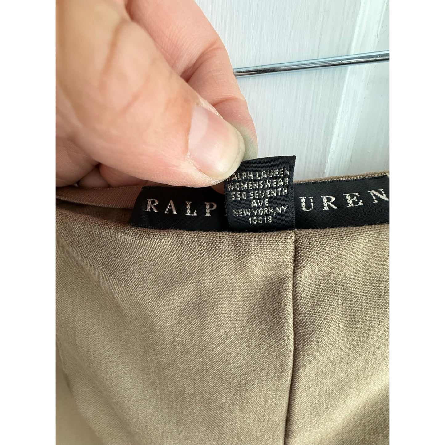 Ralph Lauren Black Label Wool Khaki Pants Size 8