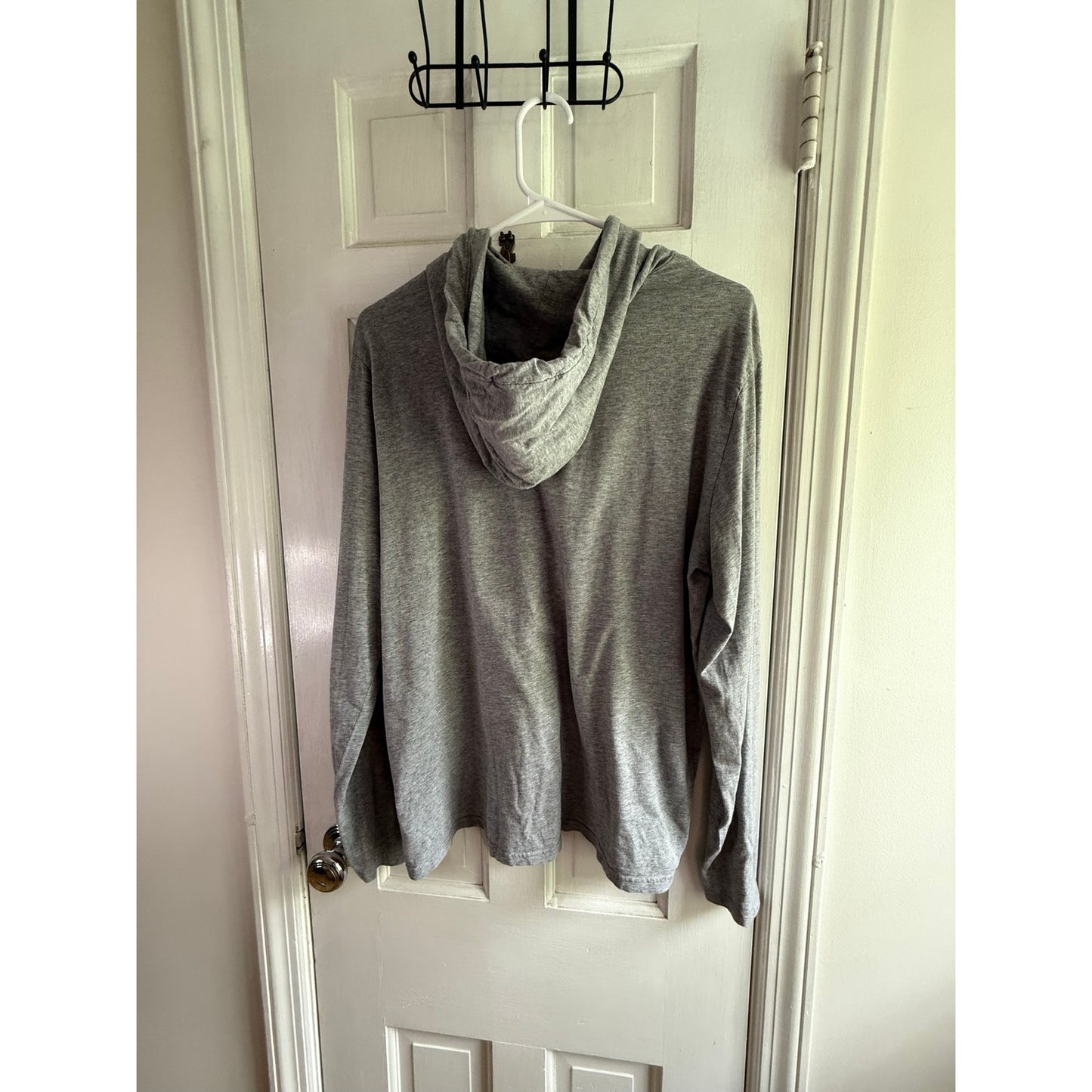 Ralph Lauren Polo Grey T-shirt Hoodie Size Medium EUC