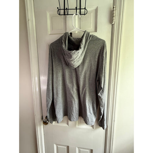 Ralph Lauren Polo Grey T-shirt Hoodie Size Medium EUC