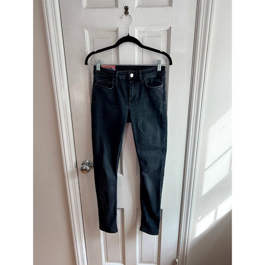 Acne Studios Climb Used Blk Skinny Jeans - Size 26 - EUC