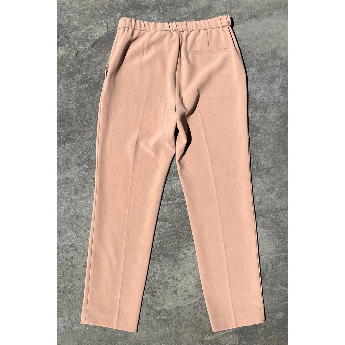 Theory Treeca Pull-On Pant 2 Black Slim Straight Cropped Dress Pant Essential 💼