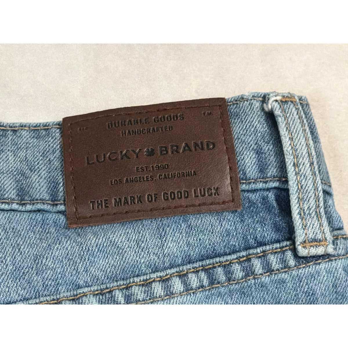 Lucky Brand Size 0/25 Sienna Slim Boyfriend Flower Embroidered Light Wash Jeans