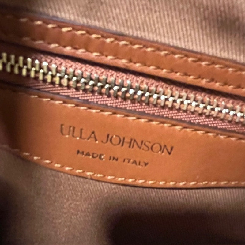 Ulla Johnson Twyla Crescent bag Cigar color