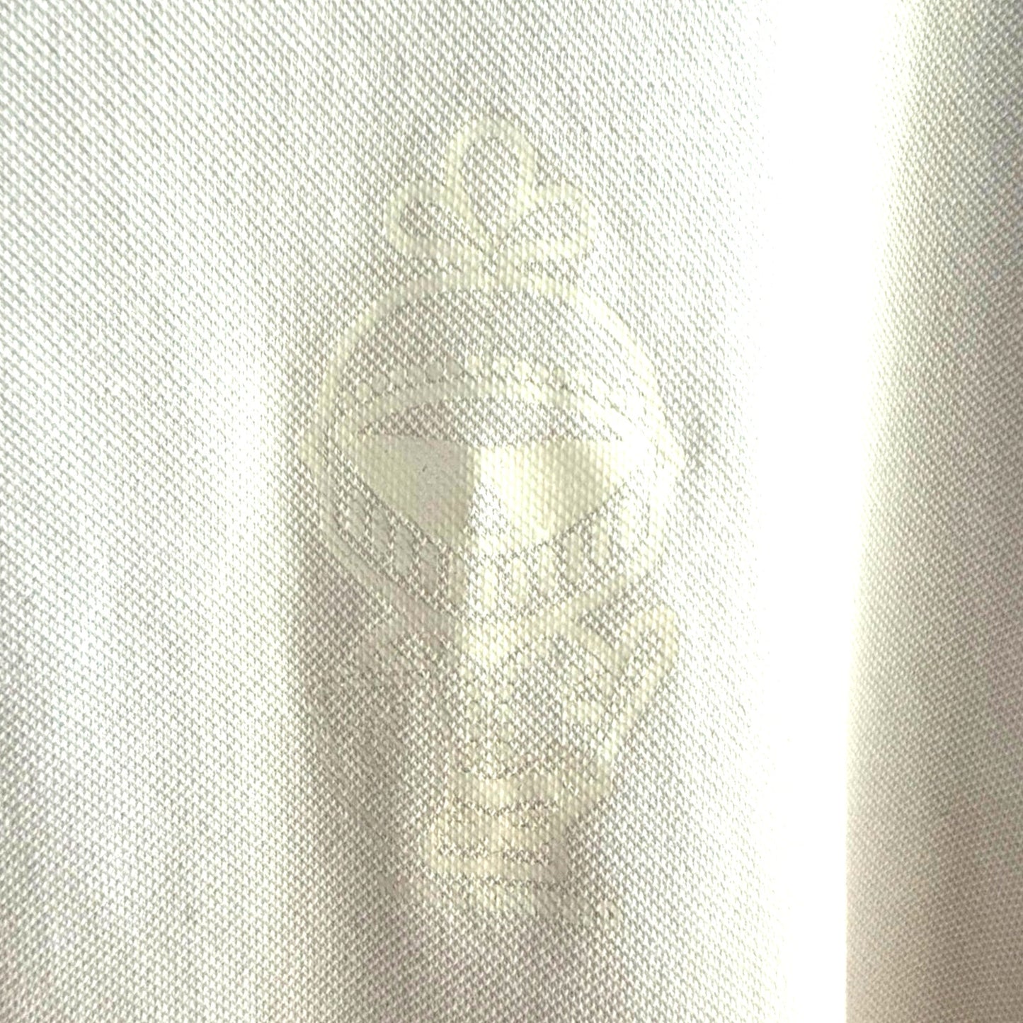 Karl Lagerfeld Paris Men’s Size XXL White Liquid Cotton Polo Shirt EUC