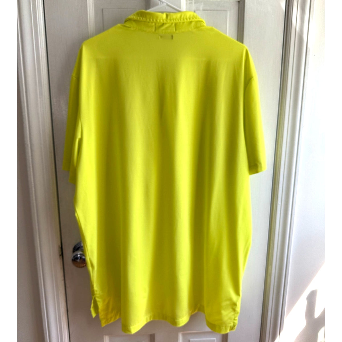 Polo Ralph Lauren Yellow Performance Polo Shirt Men's Green Pony