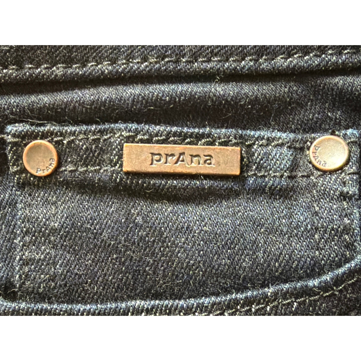 NWT PrAna Size 6 Dark Wash High Rise Slim Fit Jeans