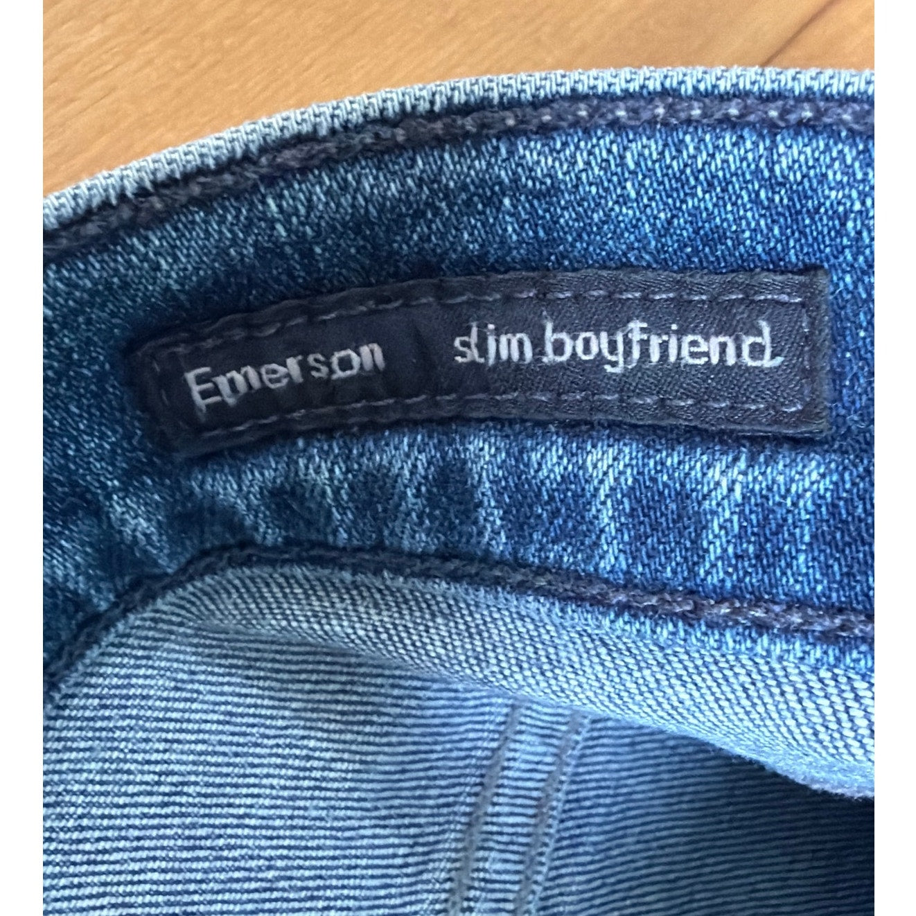 Citizens of Humanity Size 26 Emerson Slim Boyfriend Fit Mid Rise Blue Jeans