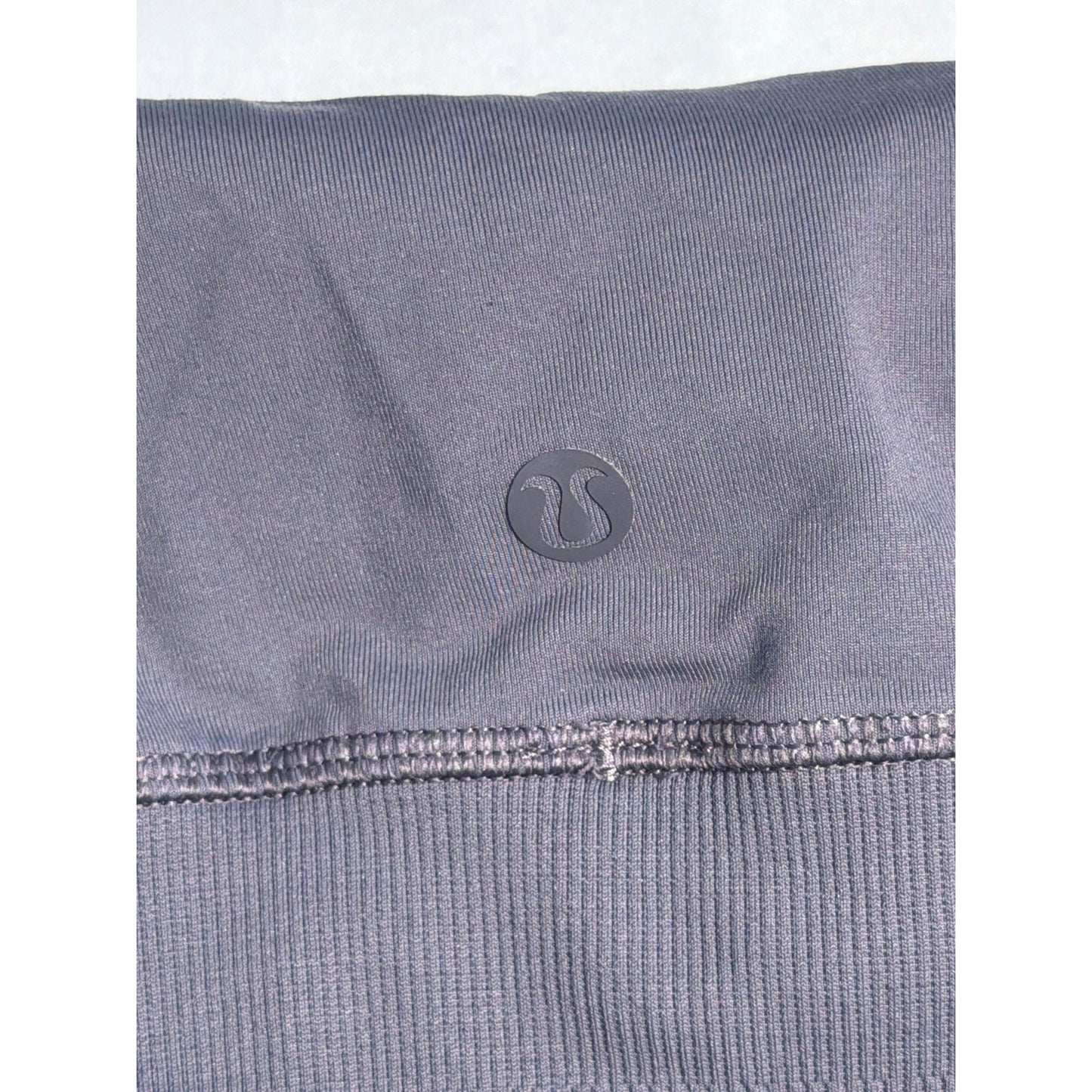Lululemon Two Dot Muted Dark Purple Capri Scrunched Ankle Leggings