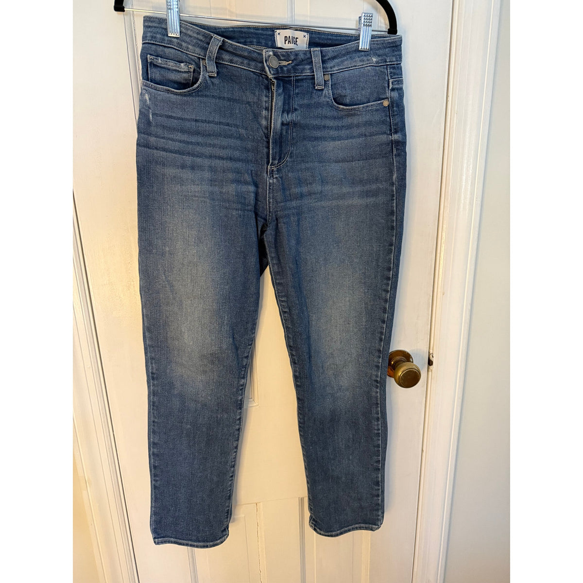 Paige Blue Jeans Huxton Slim Crop Size 25 - Excellent Condition