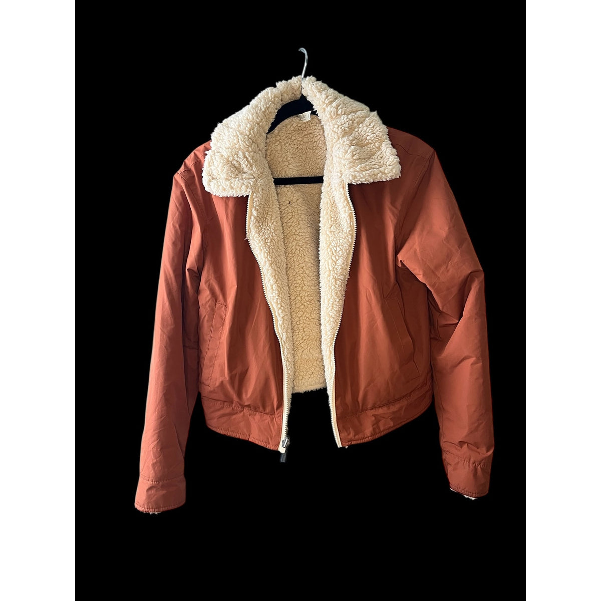 Upwest - Sherpa Lined Pumpkin Jacket - Small