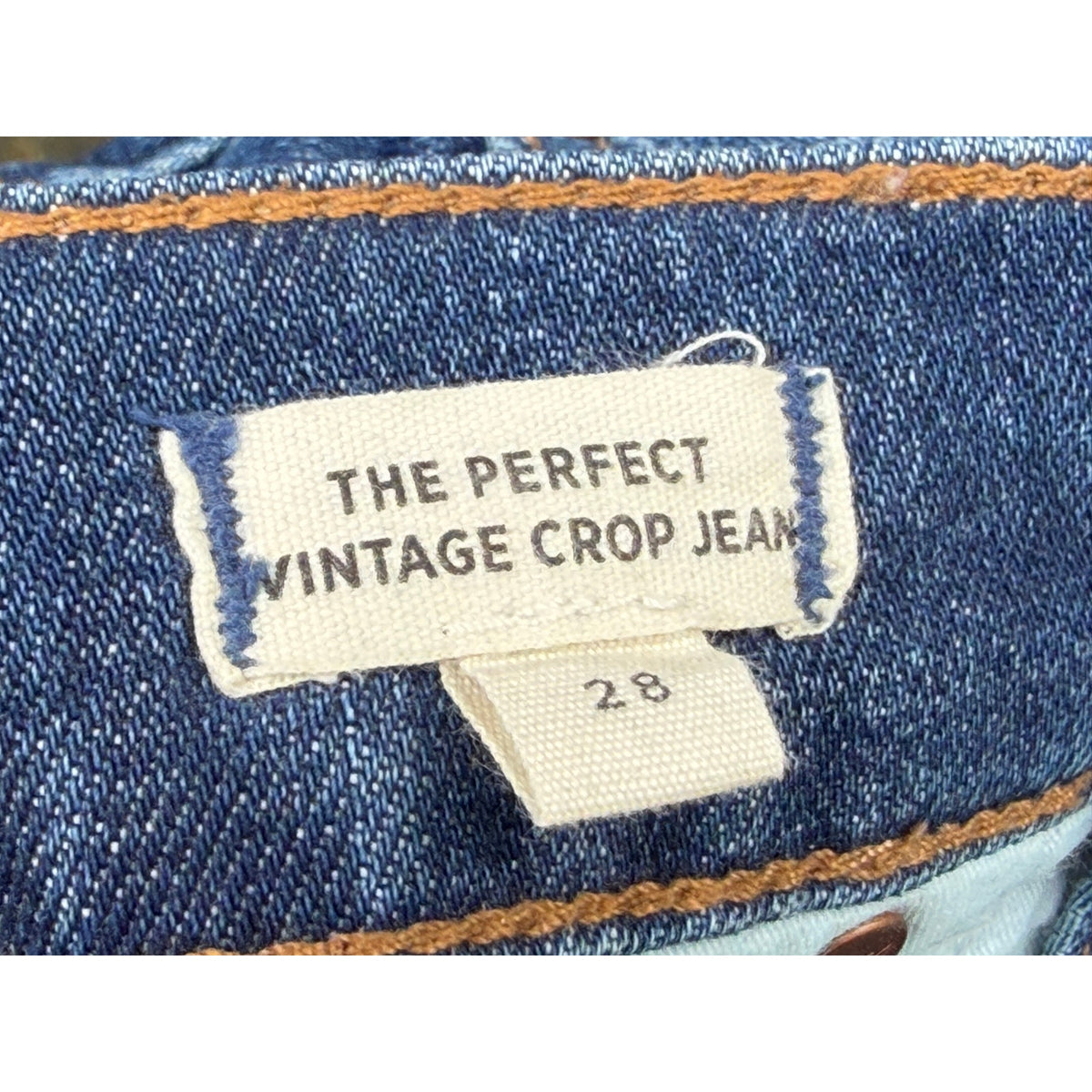 Madewell The Mid-Rise Kick Out Crop Jeans Black Raw Hem Size 23 EUC
