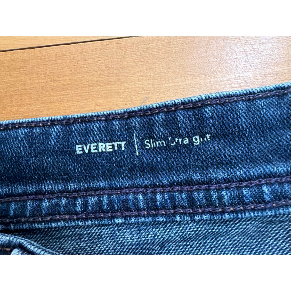 Adriano Goldschmied Everett 40x32 Slim Straight Dark Wash Jeans