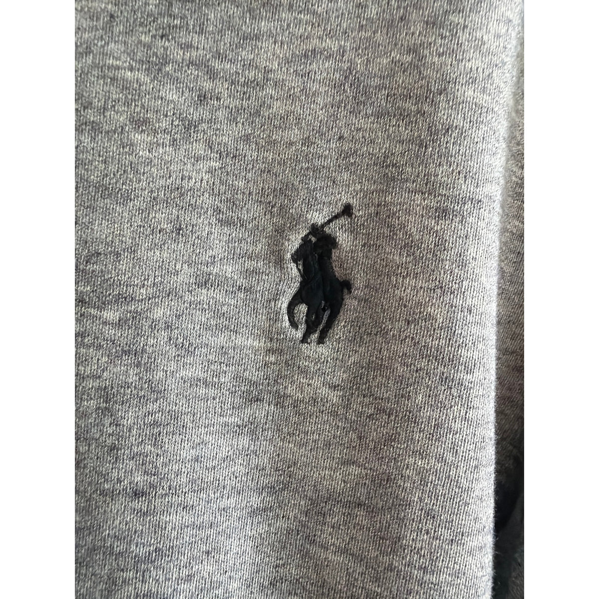Polo Ralph Lauren Polo Large Gray Shirt Men's Black Pony