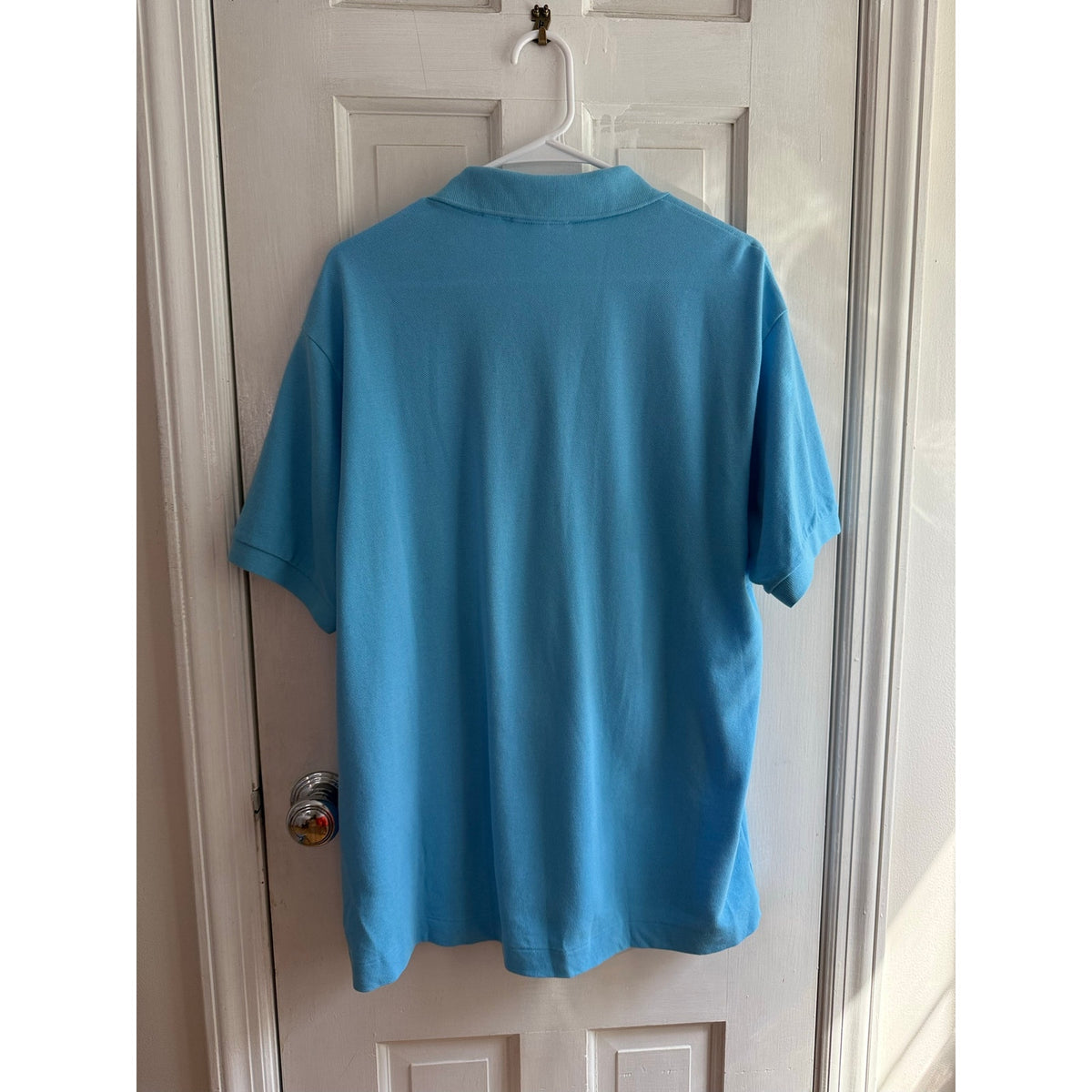 Lacoste Classic Fit Blue Polo Shirt Men's XXL Short Sleeve Cotton