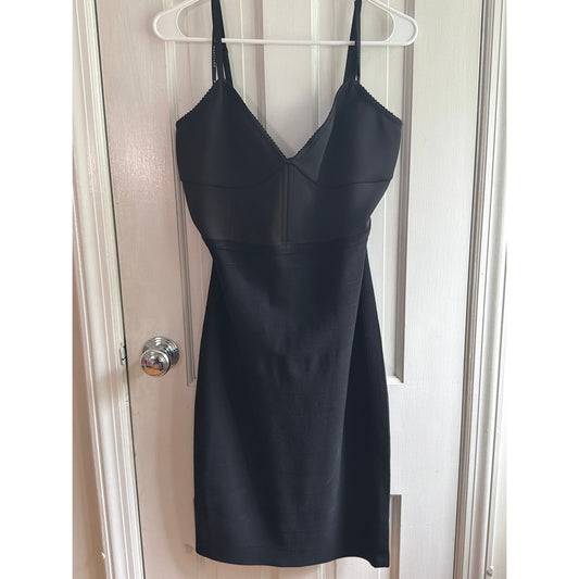 Marciano Black Corset Bustier Bandage Bodycon Dress EU42/Lg EUC