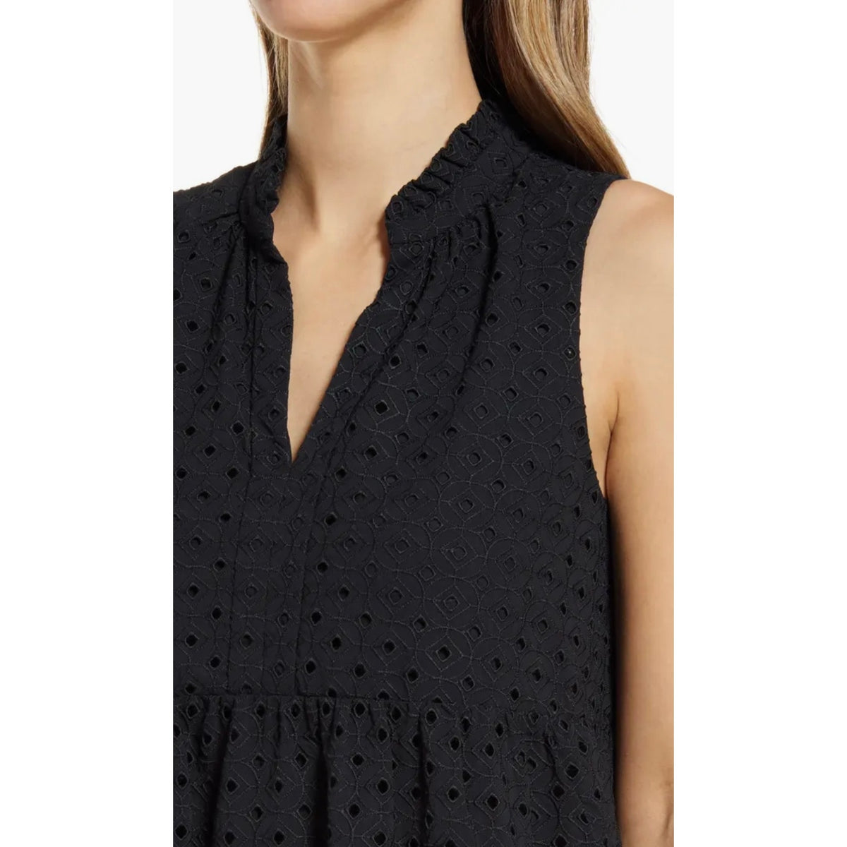 Lilly Pulitzer Novella Black Eyelet dress - X-Small
