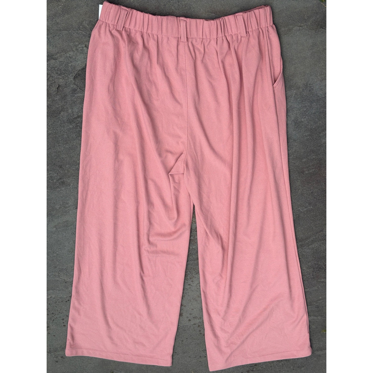 Halara High Waisted Pleated Wide Leg Pants Dusty Pink Size XL Regular
