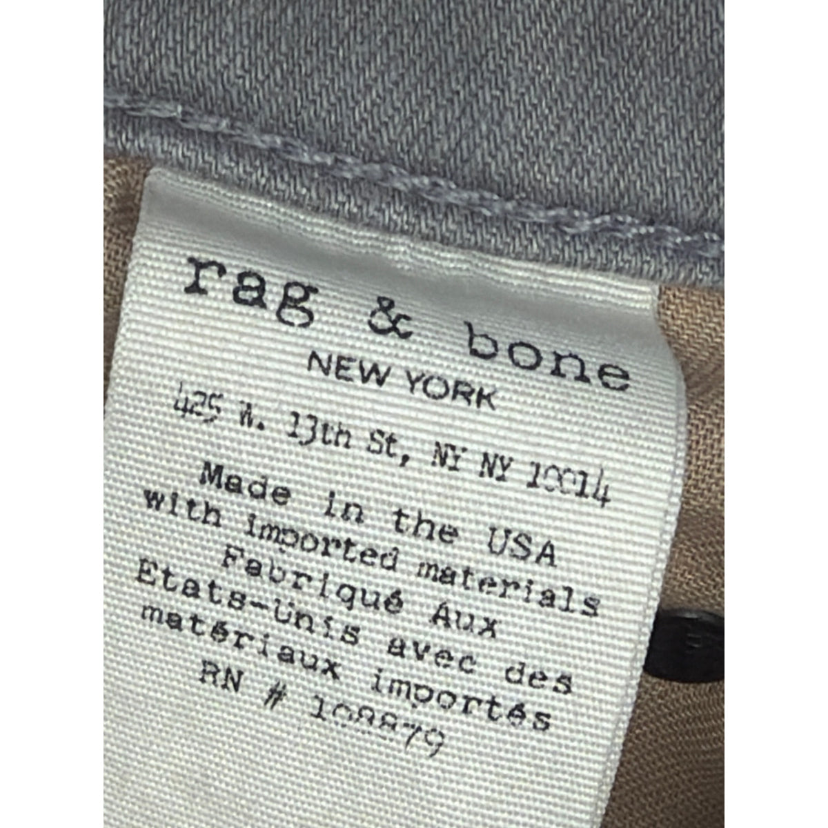 Rag & Bone Size 29 Boyfriend Jeans Abingdon Light Wash EUC Made in USA