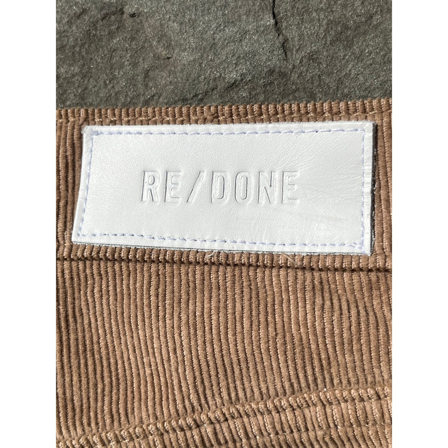 ✨ RE/DONE 70s Loose Flare Washed Khaki Corduroy Jeans 27 ✨