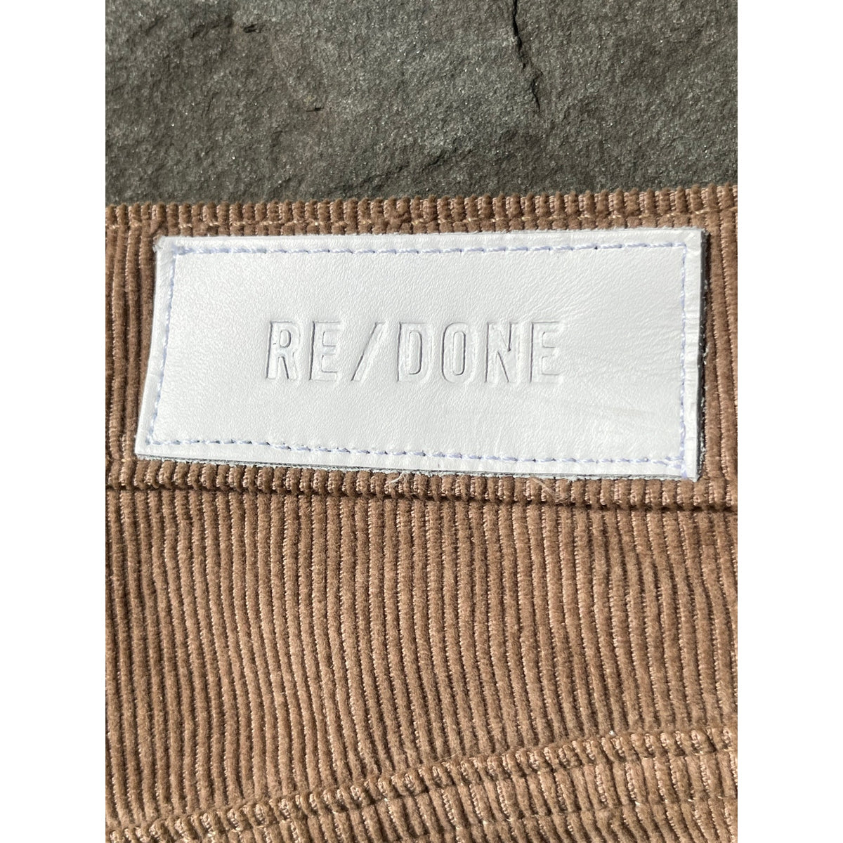 ✨ RE/DONE 70s Loose Flare Washed Khaki Corduroy Jeans 27 ✨
