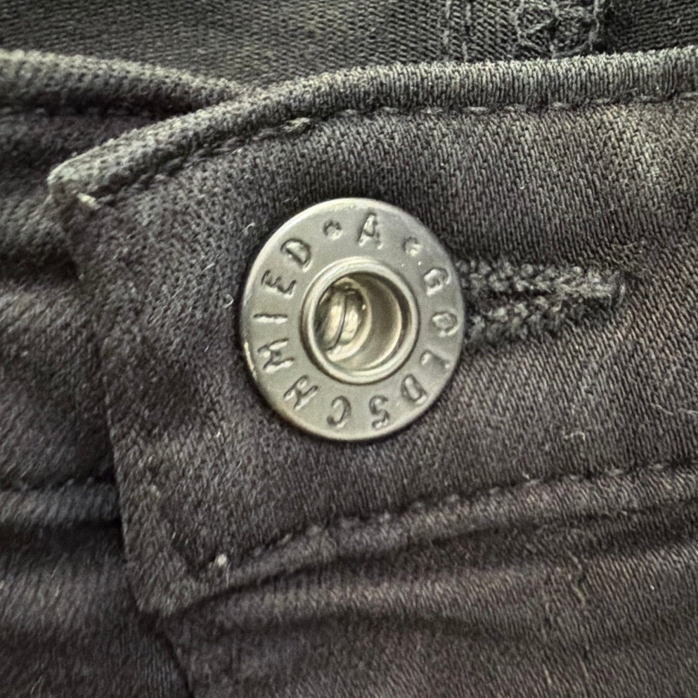 Adriano Goldschmied AG Size 29 Super Skinny  "THE LEGGING" Black MADE in USA