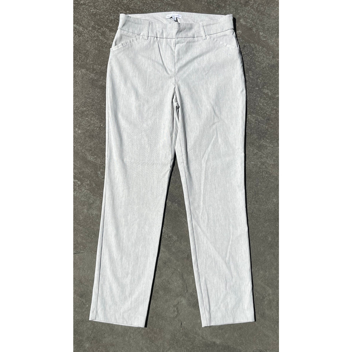 ✨ Maison D'Amelie Paris Light Pinstripe Straight-Leg Trousers 8 ✨