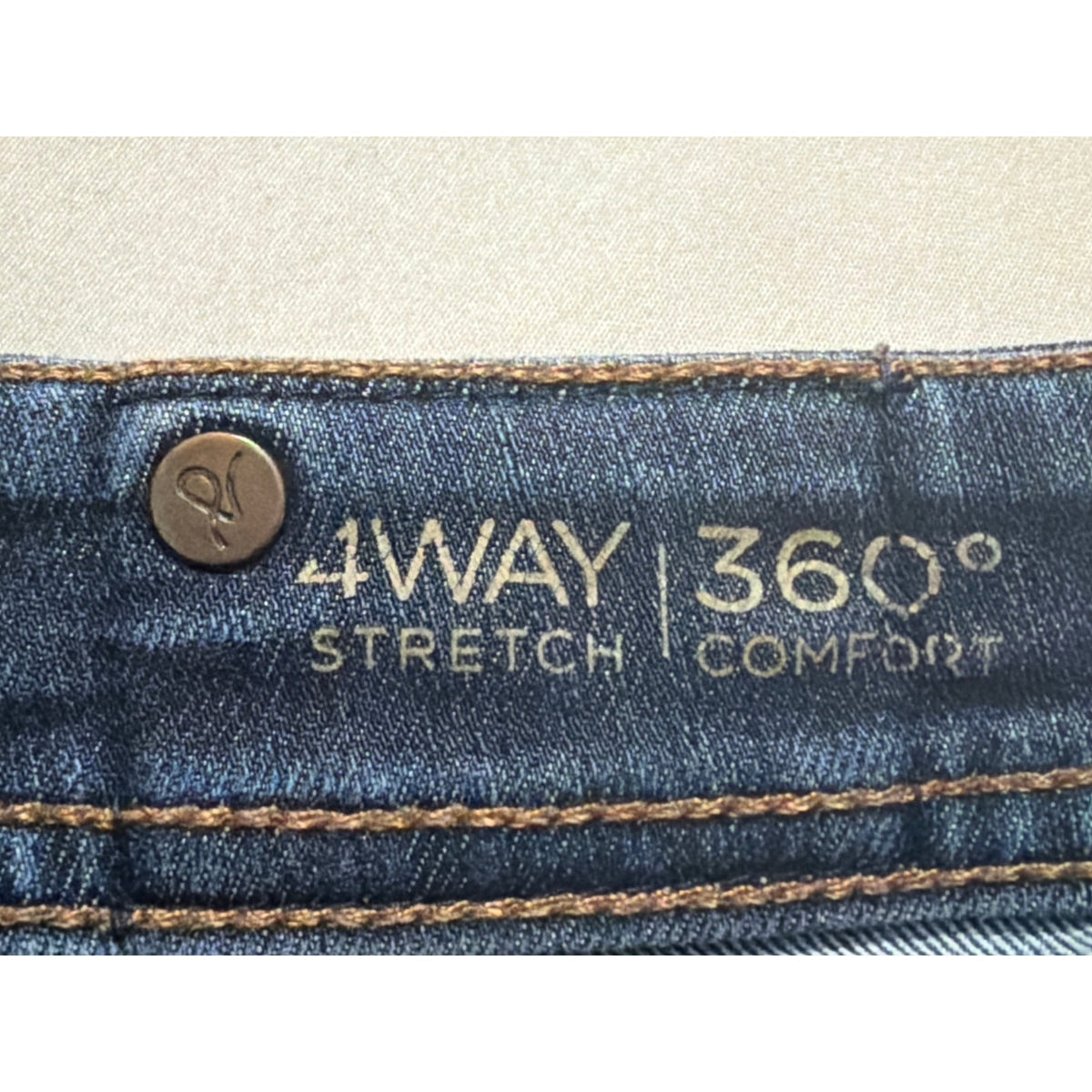 DL1961 Lindsey Slim Straight Stretch Size 25 TALL Dark Wash Jeans