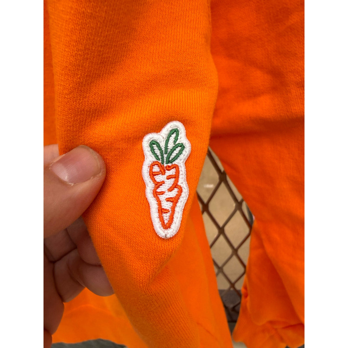 Puma x Carrots Anwar Carrots Graphic Hoodie Medium Vibrant Orange Streetwear M