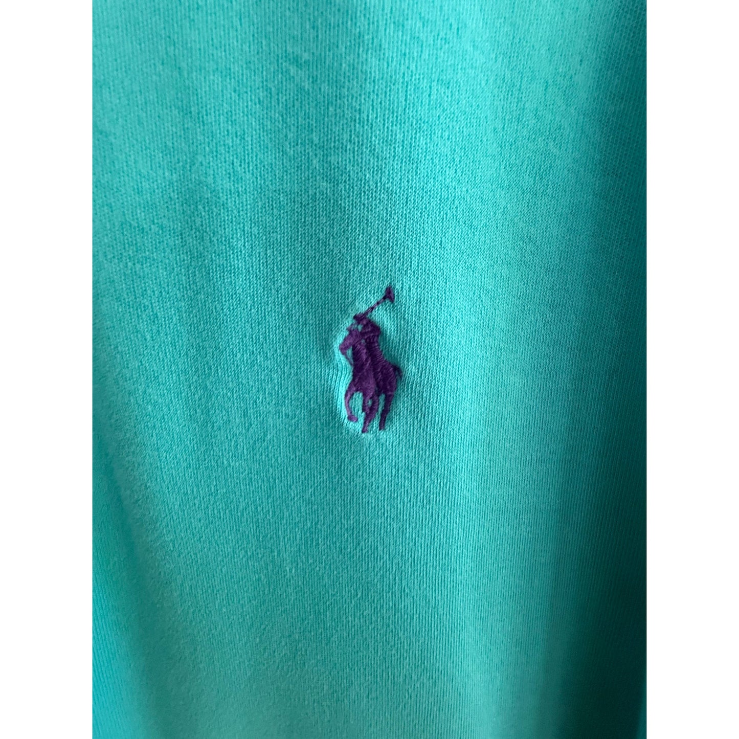 Polo Ralph Lauren Polo Aqua Shirt Men's Navy Pony Medium