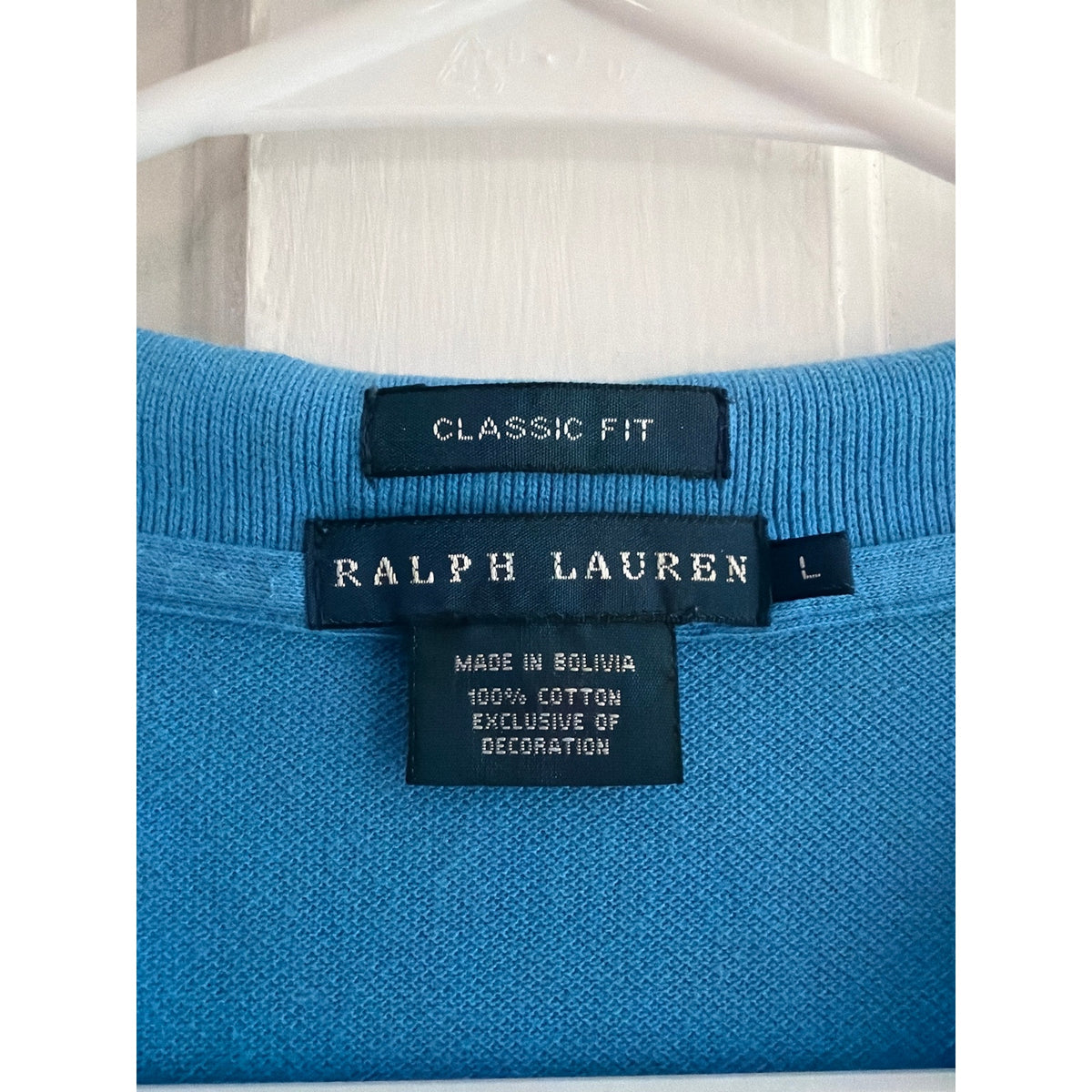 Polo Ralph Lauren Polo Blue Shirt Men's Yellow Pony