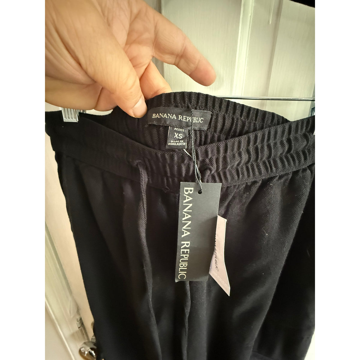 Banana Republic Men's Woven Cargo Joggers - Black - Size XS - NWT